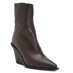 A.EMERY Walnut Made In Italy Leather The Odin Boots